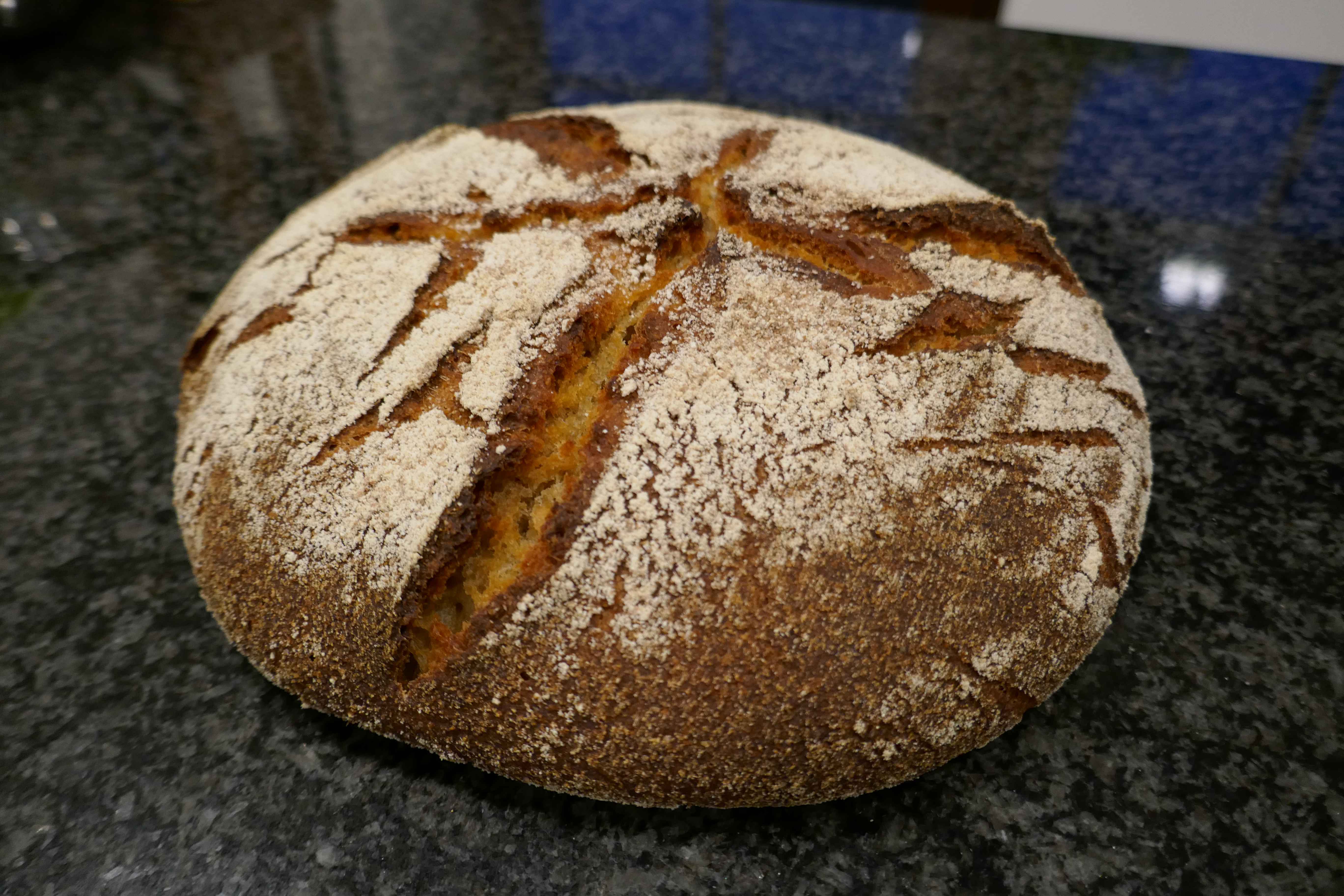 Rezept — Rustikales Bauernbrot — Brotmeierei