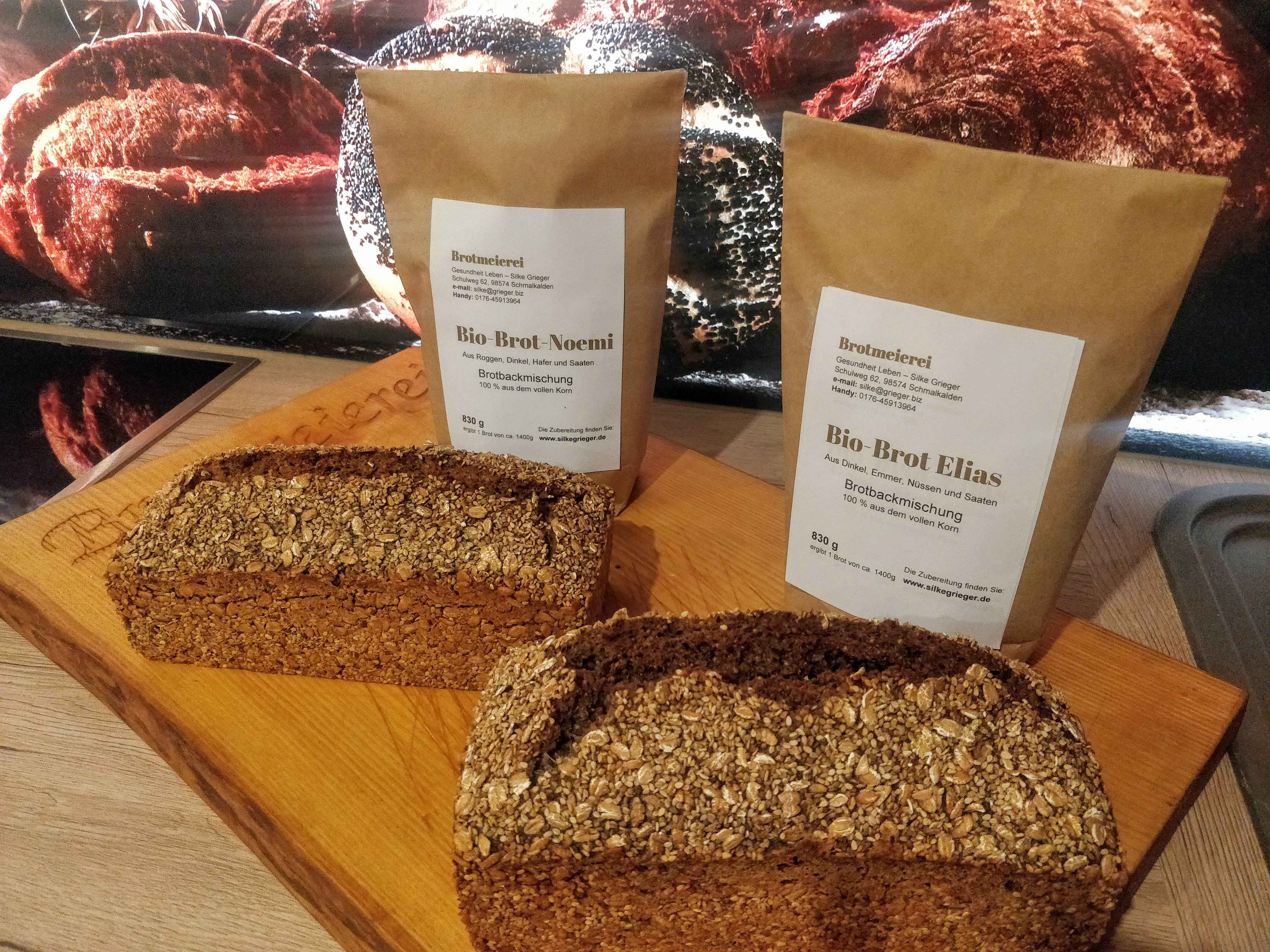 BÄCKERS Brotback Starter Set - 3 Brotmischungen Mit Silikonform Made In Germany